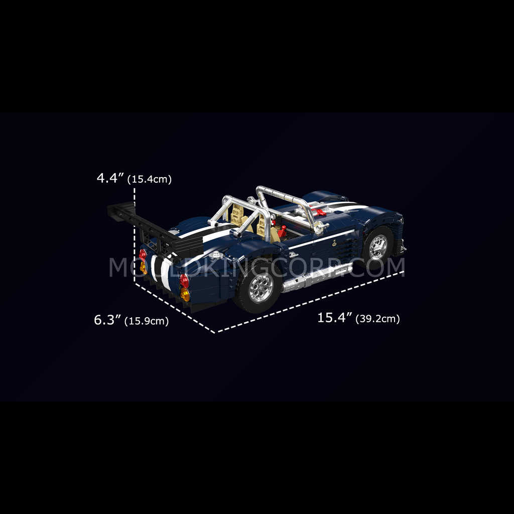Mould King 13215 Remote Control Classic Roadster Building Set | 1,754 Pcs