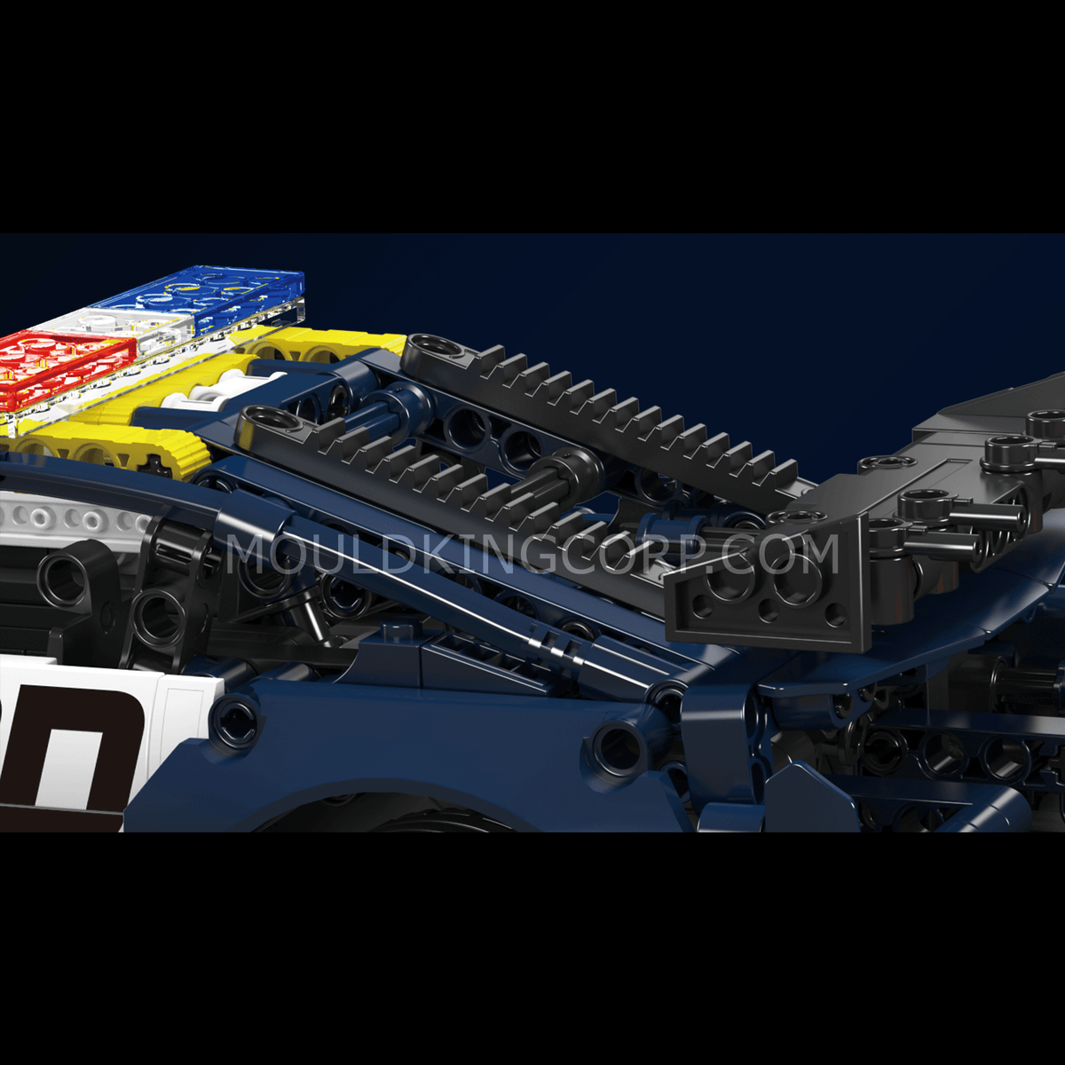 Mould King 15073 Mustang Police Car Building Model Set | 786 Pcs
