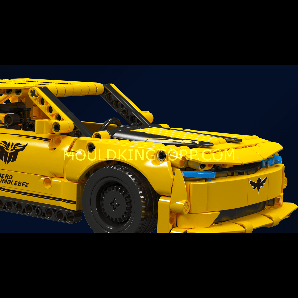Mould King 15081 Challenger American Muscle Car Model Building Set | 736 PCS